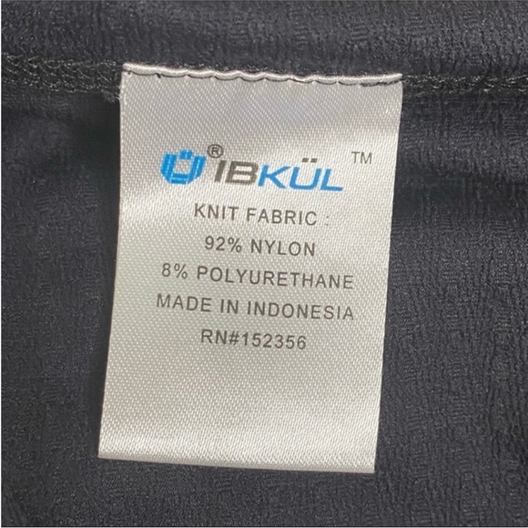 IBKUL Ladies 18" Pull On Straight Golf Skort Skirt S black - Picture 7 of 8